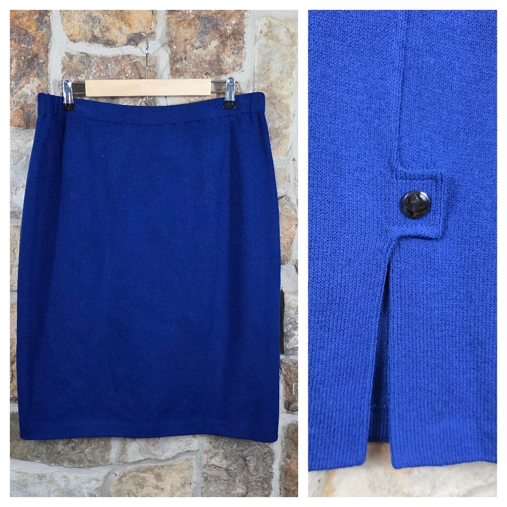 St John Santana Knit Skirt